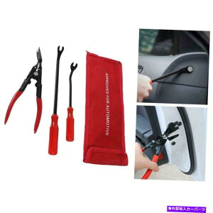 trim panel 3 PCS�J�[�h�A�p�l���N���b�v�v���C���[�g���������t�@�X�i�[�v�[���[�C���c�[���R���{ 3 PCS Car Door Panel Clips Pliers Trim Removal Fastener Puller Repair Tool Combo�y���s�A���i�z