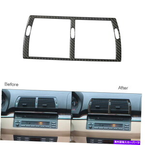 trim panel �J�[�{���t�@�C�o�[�Z���^�[�R���\�[���G�A�x���g�A�E�g���b�g�p�l??���t���[��BMW X5 2000-06�̃g���� Carbon Fiber Center Console Air Vent Outlet Panel Frame Trim For BMW X5 2000-06�y���s�A���i�z