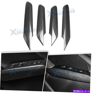 trim panel 4PCSJ[{t@Co[p^[EBhEXCb`A[XgJo[gz_VrbN11 4pcs Carbon Fiber Pattern Window Switch Armrest Cover Trim For Honda Civic 11th
