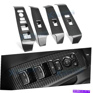 trim panel 4PCS�J�[�{���t�@�C�o�[�X�^�C���E�B���h�E�h�A���t�g���b�N�p�l���J�o�[�z���_�V�r�b�N11�� 4pcs Carbon Fiber Style Window Door Lift Lock Panel Cover For Honda Civic 11th�y���s�A���i�z