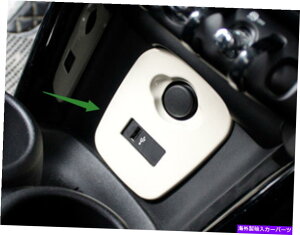 trim panel BMW~jN[p[F55 F56zCgABSvX`bNUSBgplɓK܂ Fit for BMW Mini Cooper F55 F56 White ABS Plastic Internal USB Trim Panel