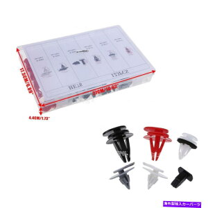 trim panel 123pcs 6��ނ̃J�[�h�A�p�l���e�[���Q�[�g�g�����N���b�v�t�@�X�i�[�o���p�[���x�b�g���e�[�i�[ 123Pcs 6 Kinds Car Door Panel Tailgate Trim Clips Fastener Bumper Rivet Retainer�y���s�A���i�z