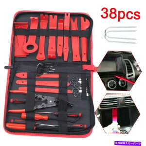 trim panel 38PCSJ[I[fBICXg[g폜c[ZbgJ[pl_bV{[hNbvLbg 38Pcs Car Audio Installation Trim Removal Tool Set Car Panel Dashboard Clip Kit
