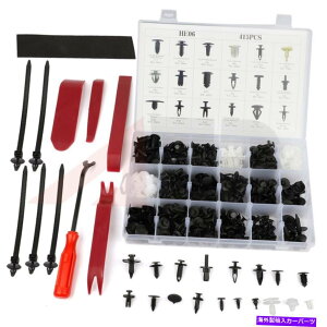 trim panel J[{fBgNbve[i[op[xbg˂plvbVt@Xi[Lbg446PCS Car Body Trim Clips Retainer Bumper Rivets Screw Panel Push Fastener Kit 446Pcs