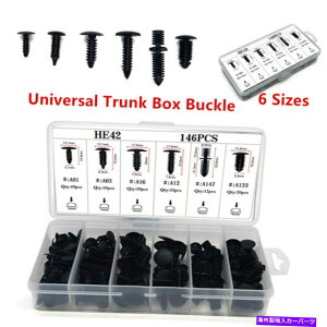 trim panel 146pcs 6�T�C�Y�I�[�g���A�g�����N�C���e���A���[�t�g�����p�l�����[���f�B���O�N���b�v�t�@�X�i�[ 146Pcs 6 Sizes Auto Rear Trunk Interior Roof Trim Panel Moulding Clips Fasteners�y���s�A���i�z
