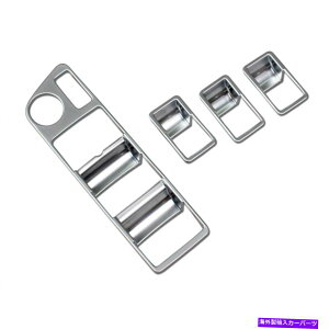 trim panel �g���^�n���G2020�E�B���h�E�X�C�b�`�R���\�[���p�l���g�����}�b�g�N����RHD���t�B�b�g���� Fit Toyota Harrier 2020 Window Switch Console Panel Trim Matte Chrome RHD�y���s�A���i�z