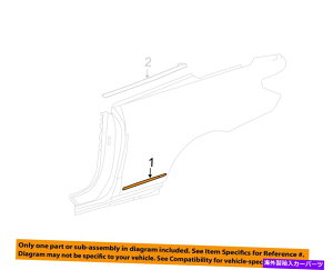 trim panel ZfXOEM E350GNXeAglpl{fBTCh[fBOE2076980262 MERCEDES OEM E350 EXTERIOR TRIM-QUARTER PANEL-Body Side Molding Right 2076980262