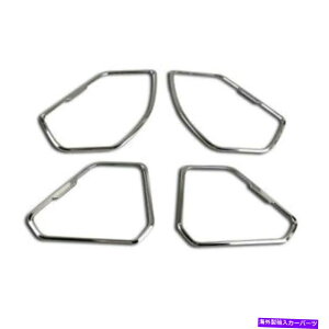 trim panel g^RAV4 2019 2020~[4PC̃J[hAXs[J[TEhplJo[g Car Door Speaker Sound Panel Cover Trims For Toyota RAV4 2019 2020 Mirror 4pcs