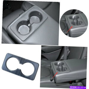 trim panel ジープチェロキー14-2020ブラックウッドグレインのリアドリンクガラスパネルカバートリム Rear Drinking Glass Panel Cover Trim For Jeep Cherokee 14-2020 Black Wood Grain