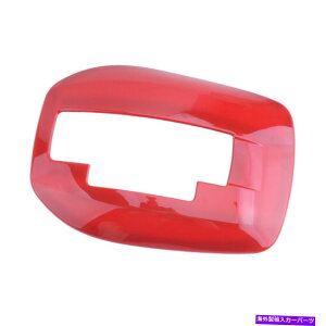 trim panel �V�{���[�J�}���ɓK�������b�h�M�A�V�t�g�{�b�N�X�m�u�p�l���J�o�[�g����2010-2015 Red Gear Shift Box Knob Panel Cover Trim Fit For Chevrolet Camaro 2010-2015�y���s�A���i�z