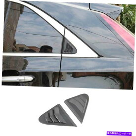 trim panel キャデラックXT4 2019-2022プライマーブラックサイドベントウィンドウスクープルーバーカバートリム For Cadillac XT4 2019-2022 Primer Black Side Vent Window Scoop Louver Cover Trim