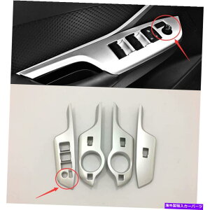 trim panel g^C-HR CHR 2016-2018ABS}bgCi[EBhEXCb`plJo[g ABS Matte Inner Window Switch Panel Cover Trim For Toyota C-HR CHR 2016-2018