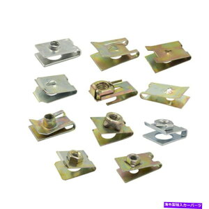 trim panel 150x^t@Xi[Ԃ̃CeAgpl̃ANZT[pU^ibgNbv 150x Metal Fasteners U-Type Nuts Clip For Car Interior Trim Panels Accessories
