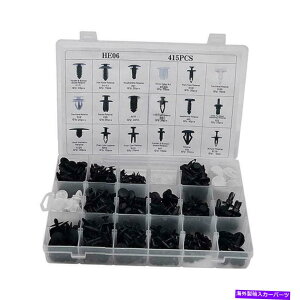 trim panel �����v���X�`�b�N�t�@�X�i�[�N���b�v415 PCS�J�[�g�����N�l�W���x�b�g�Z�b�g�o���p�[�t�F���_�[ For Auto Plastic Fastener Clips 415 Pcs Car Trunk Screw Rivets Set Bumper Fender