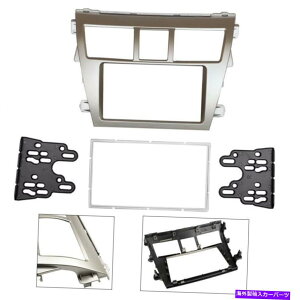 trim panel 2fBJ[WIt[tFCVAgplg^BIXXZ_xgXeI 2 DIN Car Radio Frame Fascia Trim Panel For Toyota Vios Yaris Sedan Belta Stereo