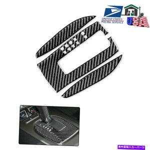 trim panel �V�{���[�J�}���M�A�V�t�g�p�l���C���i�[�t���[���J�[�{���t�@�C�o�[�X�e�b�J�[�g����3PC�p For Chevrolet Camaro Gear Shift Panel inner Frame Carbon Fiber Sticker Trim 3PC�y���s�A���i�z