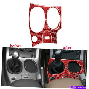 trim panel �V�{���[�R���x�b�gC6 2005-07���b�h�J�[�{���t�@�C�o�[�M�A�V�t�g�p�l���g�����^�C�v�� For Chevrolet Corvette C6 2005-07 RED Carbon Fiber Gear Shift Panel Trim TypeA�y���s�A���i�z