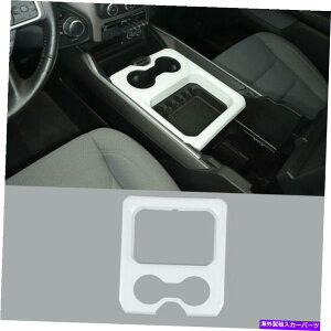 trim panel Dodge Ram 1500 2018+̃zCgZgEH[^[Jbvz_[plJo[gt[ White Central Water Cup Holder Panel Cover Trim Frame for Dodge Ram 1500 2018+
