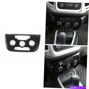 trim panel GARRg[plJo[gfR[VubNW[vRpX2017++ Air Conditioner Control Panel Cover Trim Decoration Black For Jeep Compass 2017+
