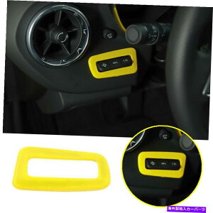 trim panel �V�{���[�J�}���p17-2021�C�G���[�C���e���AHUD�X�C�b�`�{�^���p�l���g�����J�o�[ For Chevrolet Camaro 17-2021 Yellow Interior HUD Switch Button Panel Trim Cover�y���s�A���i�z