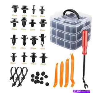 trim panel 650pcs���e�[�i�[�N���b�v�I�[�g�t�@�X�i�[�J�[�v�b�V���g�����N���b�v�p�l���폜�c�[�� 650Pcs Retainer Clips Auto Fasteners Car Push Trim Clips Panel Removal Tool�y���s�A���i�z