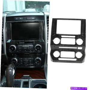 trim panel Ford F150 2015+ Black Wood T�̃C���e���A�Z���^�[�R���\�[���i�r�Q�[�V�����p�l���J�o�[ Interior Center Console Navigation Panel Cover for Ford F150 2015+ Black Wood t�y���s�A���i�z