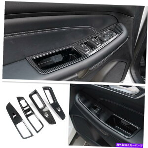 trim panel Ford Edge 2021 2022̃J[{t@Co[EBhEXCb`plJo[g Carbon fiber Window Switch Panel Cover Trim For Ford EDGE 2021 2022