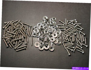 trim panel ��8 x 3/4 ��1 w/��6�w�b�h�X�e�����X�L�b�N�p�l���h�A�C���e���A�g�����l�W�t�H�[�h #8 x 3/4 & 1 w/#6 head stainless kick panel door interior trim screws Ford�y���s�A���i�z