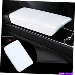 trim panel ABS�z���C�g�����g�A�[�����X�g�{�b�N�X�p�l���J�o�[�e�X�����f��3 2017-2020�p��1��PC ABS White ront Armrest Box Panel Cover Trim 1 pcs For Tesla Model 3 2017-2020�y���s�A���i�z