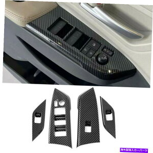 trim panel J[{t@Co[4xEBhEtgXCb`plJo[g^VGi2021 2022̃g Carbon Fiber 4X Window Lift Switch Panel Cover Trim For Toyota Sienna 2021 2022