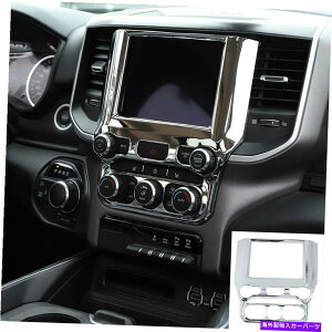 trim panel 2018-2021 Dodge Ram ChromẽZ^[R\[irQ[VGPSWIplg Center Console Navigation GPS Radio Panel Trim for 2018-2021 Dodge Ram Chrome