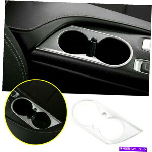 trim panel �V�{���[�J�}��17-2021 ABS�V���o�[�t�����g�E�H�[�^�[�J�b�v�z���_�[�p�l���J�o�[�g���� For Chevrolet Camaro 17-2021 ABS Silver Front Water Cup Holder Panel Cover Trim�y���s�A���i�z
