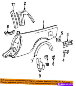 trim panel rCbNGM OEM[KGNXeAglpl{fBTCh[fBOE10200012 Buick GM OEM Regal EXTERIOR TRIM-QUARTER PANEL-Body Side Molding Right 10200012