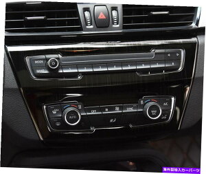 trim panel BMW X1 2016-2020 F48ubN`^GARXCb`plJo[gp For BMW X1 2016-2020 F48 black titanium Air Conditioning switch Panel cover Trim