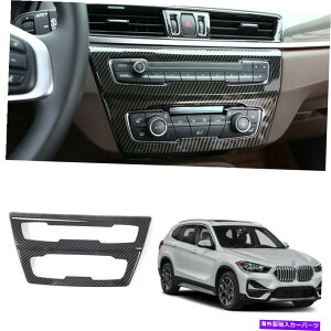 trim panel BMW X1 2016-2020 F48J[{t@Co[GARXCb`plJo[gp For BMW X1 2016-2020 F48 carbon fiber Air Conditioning switch Panel cover Trim