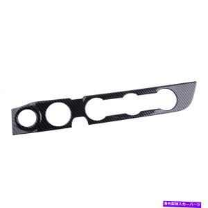 trim panel J[{t@Co[X^C̃GARXCb`plJo[gg^^R}ɃtBbg Carbon Fiber Style Air Conditioner Switch Panel Cover Trim Fit For Toyota Tacoma