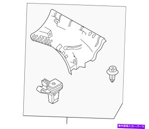 trim panel OEM New 2011-14�}�c�_2�{�f�BC�s���[�g�����p�l�� OEM NEW 2011-14 Mazda 2 Body C-Pillar Trim Panel Left Upper Quarter DR616826075