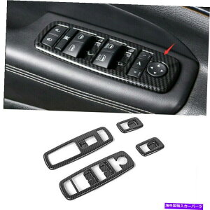 trim panel 4pJ[{t@Co[EBhEXCb`plJo[W[vOh`FL[2011-2020̃g 4p Carbon Fiber Window Switch Panel Cover Trim For Jeep Grand Cherokee 2011-2020