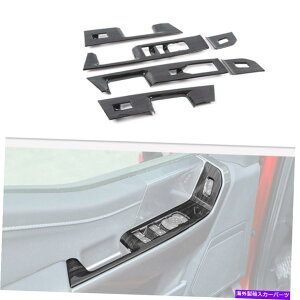 trim panel Ford F150 2021+ woodANZT[̑tgplXCb`Jo[g Window Lift Panel Switch Cover Trim For Ford F150 2021+ Wood Grain Accessories