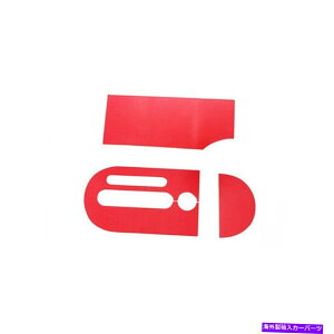 trim panel �Ԃ��Z���g�����R���g���[���M�A�V�t�g�p�l���J�o�[3PCS 07-2010�W�[�v�����O���[JK Red Central Control Gear Shift Panel Cover 3pcs Fit For 07-2010 Jeep Wrangler JK�y���s�A���i�z