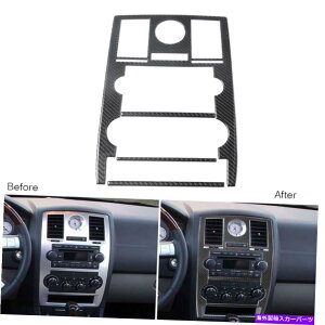 trim panel 4PCS�J�[�{���t�@�C�o�[�R���\�[��AC CD�R���g���[���p�l���N���C�X���[�̃g�����J�o�[300 05-07 4Pcs Carbon Fiber Console AC CD Control Panel Trim Cover For Chrysler 300 05-07�y���s�A���i�z