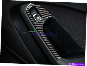 trim panel AEfBA4 2009-2016̃\tgJ[{t@Co[CeAEBhEXCb`plJo[g Soft Carbon Fiber Interior Window Switch Panel Cover Trim For Audi A4 2009-2016