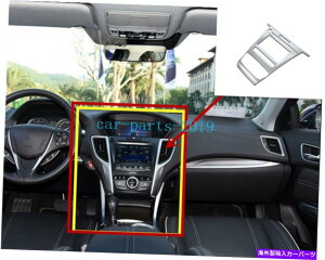 trim panel 1x�V���o�[�R���\�[��GPS�i�r�Q�[�V�����X�C�b�`�p�l���J�o�[Acura TLX 2015-2020�p�g���� 1x Silver Console GPS Navigation Switch Panel Cover trim For Acura TLX 2015-2020�y���s�A���i�z