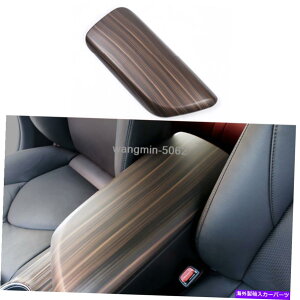 trim panel �g���^�J�����p18-19�s�[�`�E�b�h�O���C���Z���^�[�R���\�[���A�[�����X�g�p�l���J�o�[�g���� For Toyota Camry 18-19 Peach Wood Grain Center Console Armrest Panel Cover Trim�y���s�A���i�z