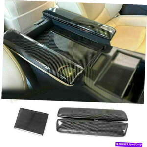 trim panel �g���^�V�G�i2021-2022 ABS�J�[�{�����b�N�Z���g�����A�[�����X�g�{�b�N�X�p�l���g������3PC 3PCS For Toyota Sienna 2021-2022 ABS Carbon Look Central Armrest Box Panel Trim�y���s�A���i�z