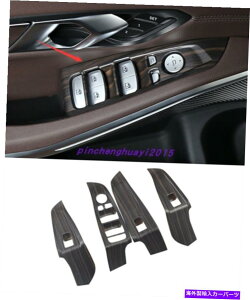 trim panel BMW 3�V���[�YG20 19-21�p�̃s�[�`�E�b�h�O���C���C���i�[�E�B���h�E�X�C�b�`�p�l���J�o�[�g���� Peach wood grain Inner Window Switch Panel Cover Trim For BMW 3 Series G20 19-21�y���s�A���i�z