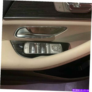 trim panel Benz New GLE 350 450 2020 2020 2021�E�B���h�E�X�C�b�`�R���\�[���p�l���g�����u���b�N�ɍ��� Fit for Benz New GLE 350 450 2020 2021 Window Switch Console Panel Trims Black�y���s�A���i�z