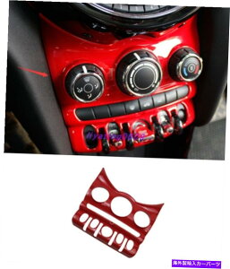 trim panel 1PCSbhABSCeAZ^[R\[CDplBMW~jN[p[F55 F56p 1PCS Red ABS Interior Center Console CD Panel Trim For BMW Mini Cooper F55 F56