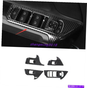 trim panel �J�[�{���t�@�C�o�[�X�^�C���C���i�[�E�B���h�E�X�C�b�`�p�l���J�o�[�x���cGLB X247 19-21�̃g���� Carbon Fiber Style Inner Window Switch Panel Cover Trim For Benz GLB X247 19-21�y���s�A���i�z