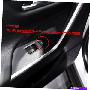 trim panel �g���^RAV4 2019 2020 2021 2022�E�B���h�E�X�C�b�`�R���\�[���p�l���g�����u���b�N�p For Toyota RAV4 2019 2020 2021 2022 Window Switch Console Panel Trim Black�y���s�A���i�z